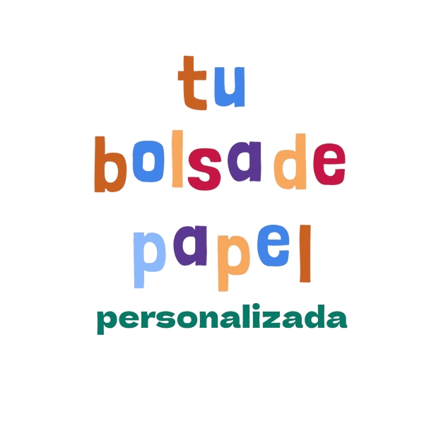 Tu bolsa de papel personalizada